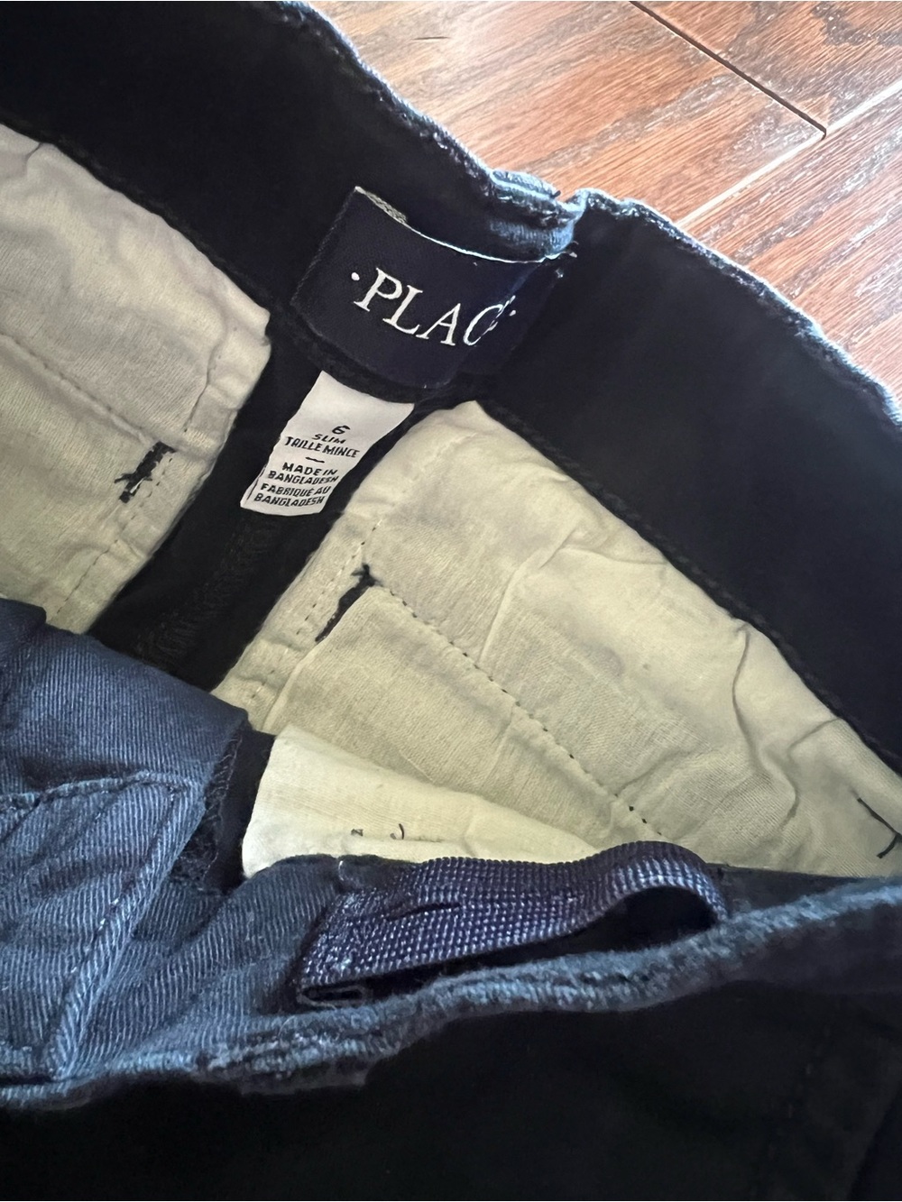 Navy Blue Uniform Pants for Boys - Picture 3 of 7